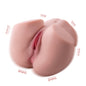 US Stock | XISE USB Charging Auto Vibrating Butt Sex Doll Torso Male Masturbator - OLGA