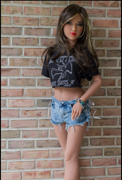 US Stock | 6YE Doll 150cm 4ft11in Small Tits Waif-like Lifelike Real Adult TPE Sex Doll - Coco
