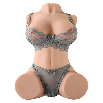 US Stock | XISE Auto Vagina Sucking Lifelike Half Body Sex Doll Torso Male Masturbator - Jessy