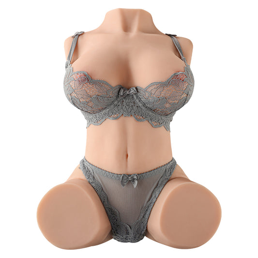 US Stock | XISE Auto Vagina Sucking Lifelike Half Body Sex Doll Torso Male Masturbator - Jessy