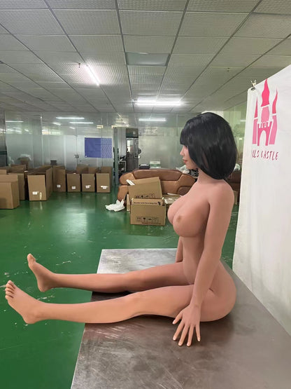 EU Stock | Dolls Castle 163cm 5ft4in E Cup Realistic Full Size TPE Sex Doll - Xiaolin