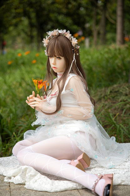 Germany Stock RRA Doll | 4ft12in European White Skin Blonde Hair Small Tits Petite Body TPE Sex Doll - Ll