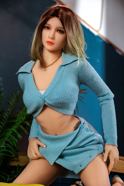 RRA Doll US Stock | 158cm 5ft2in White Skin Small Tits Blonde Hair Slim Body  Petite Sex Doll - Mirabel
