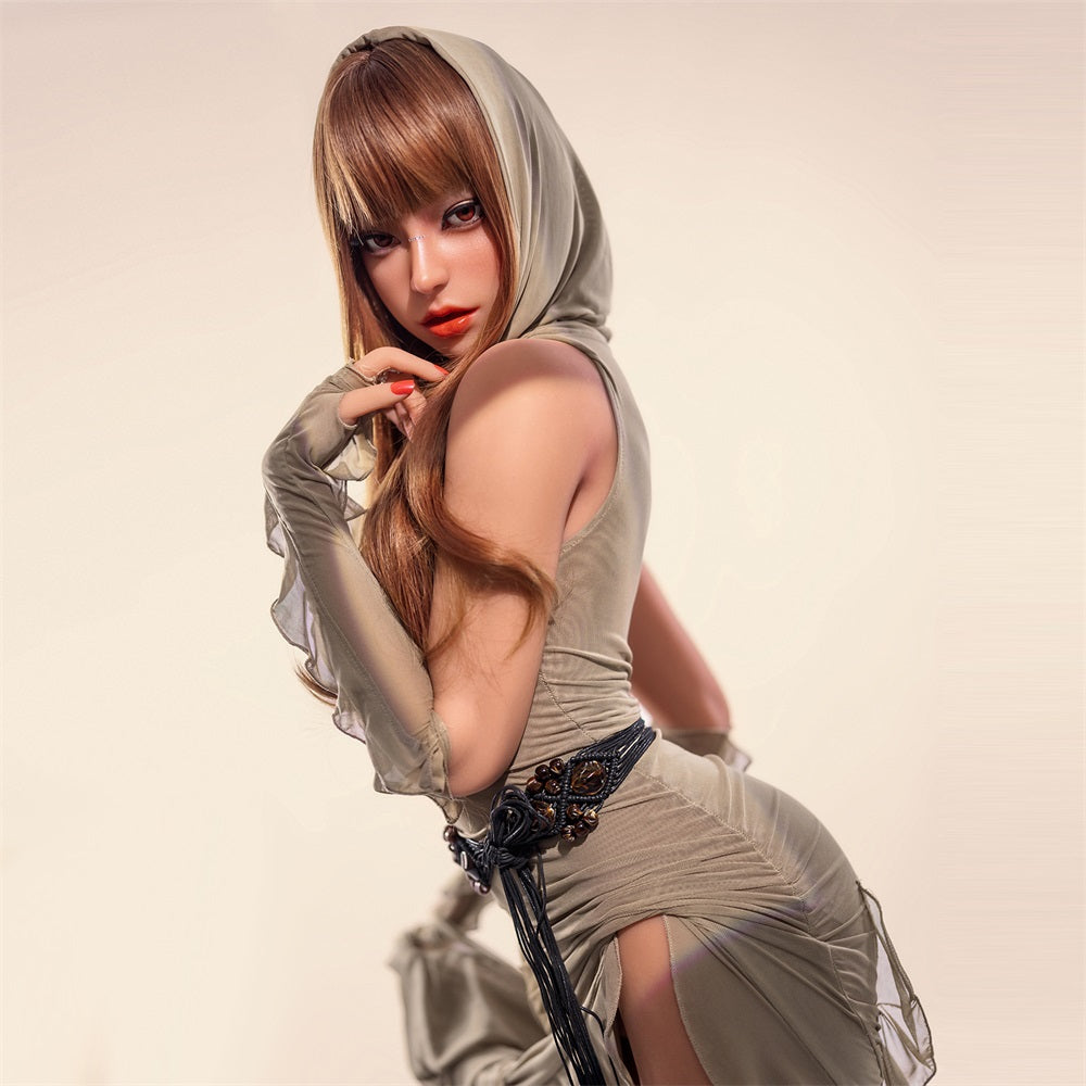 SY Doll US Stock | 160cm 5ft3in Small Breast TPE Sex Doll with ROS Silicone Head - Mina