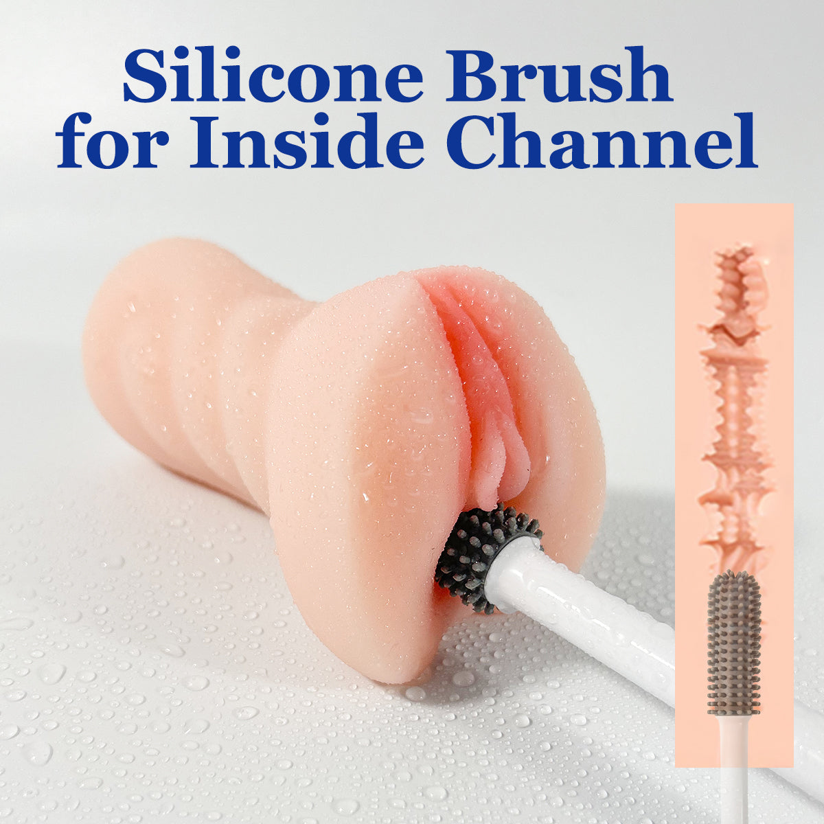 Silicone Cleaning Brush for TPE Silicone Full Size Adult Love Doll | Sex Doll Accessories