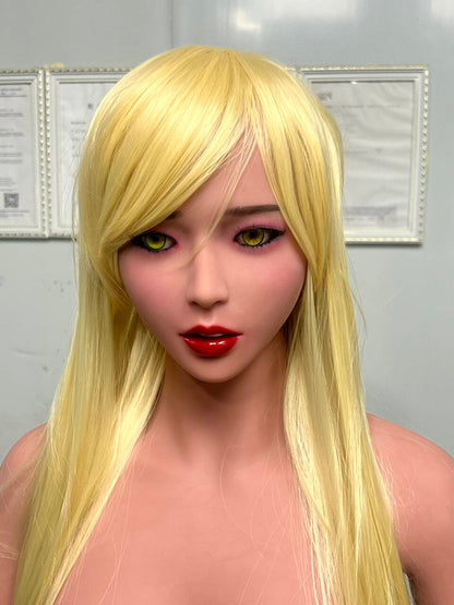 US Stock | AIBEI Doll 158cm 5ft2 Small Breast Blonde Hair TPE Sex Doll - Gianna
