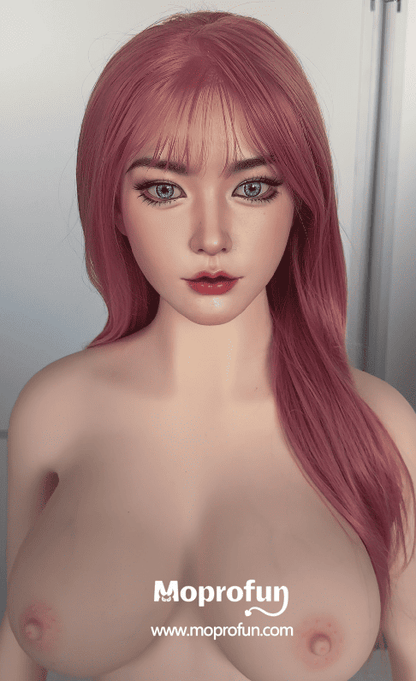 SY Doll | 160cm 5ft3in Pink Hair Big Breast Sexy Korean Woman Full Size Hybrid Adult Doll - Lulu