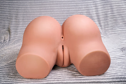 Dolls Castle 1:1 Half Body TPE Sex Doll Torso Butt Wide Hips Thick Ass Large Ass for Vagina Anal Sex - 065