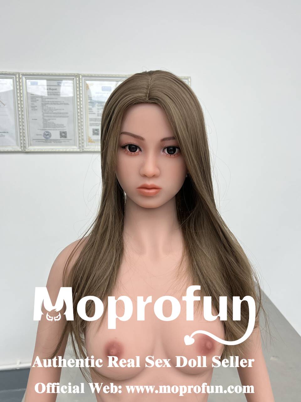AIBEI Doll in USA | Cheap Lifesize Full Size Small Breasts Slim Body Blonde Hair TPE Sex Doll - Nili