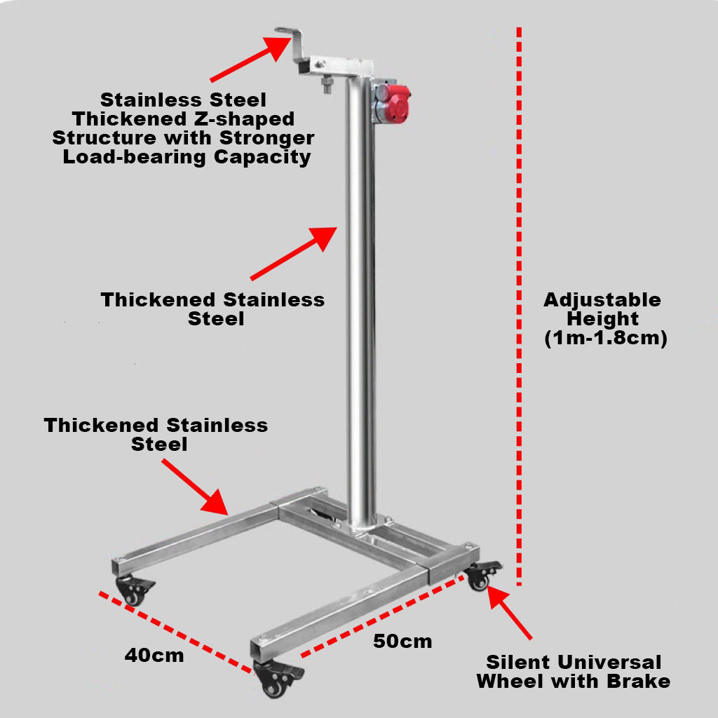 Assisted Standing & Hanging Metal Bracket for TPE Sex Dolls | Sex Doll Accessories