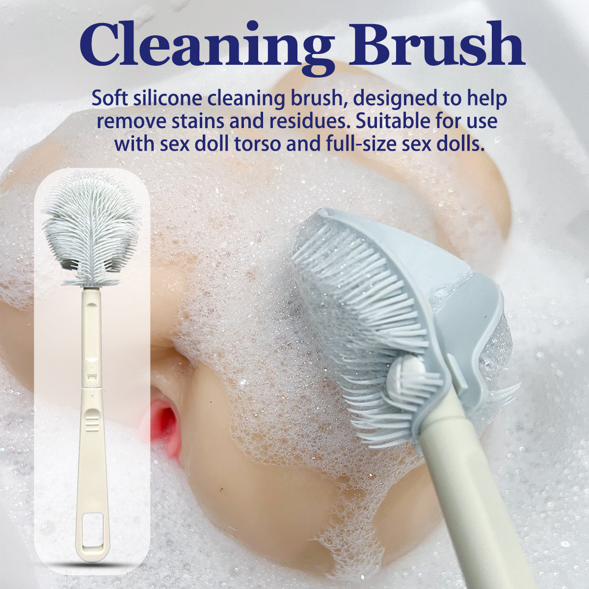 Care Kit Set Drying Stick Cleaning Brush Heating Rod Vagina Anal Washer | Sex Doll Accessories