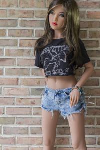 US Stock | 6YE Doll 150cm 4ft11in Small Tits Waif-like Lifelike Real Adult TPE Sex Doll - Coco