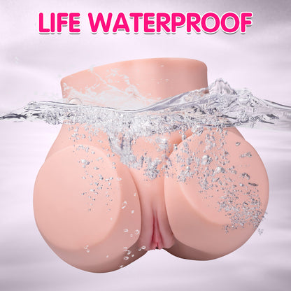 US Stock | XISE USB Charging Auto Vibrating Butt Sex Doll Torso Male Masturbator - OLGA