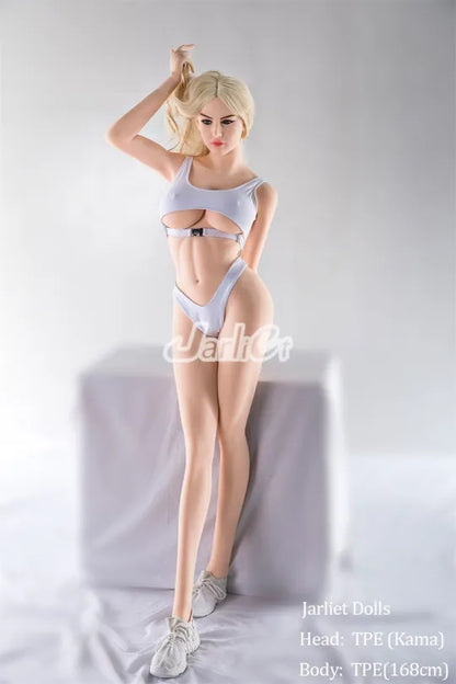 US Warehouse | Jarliet Doll 5ft6/168cm Slim Medium Breast Realistic TPE Sex Doll - KAMA