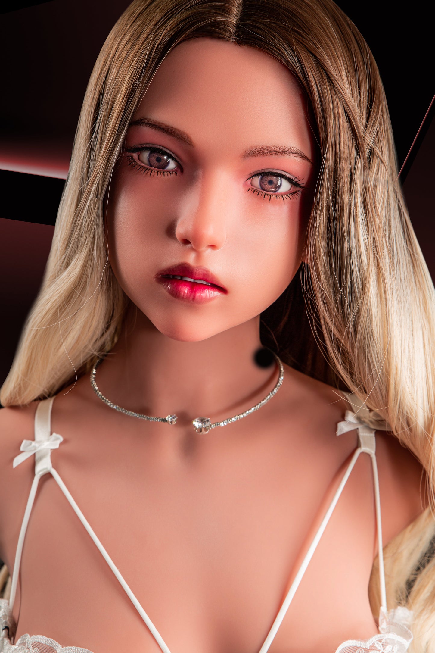 Climax Doll US Stock | 110cm A Cup TPE Torso Sex Doll with ROS Silicone Head - Grace