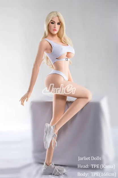US Warehouse | Jarliet Doll 5ft6/168cm Slim Medium Breast Realistic TPE Sex Doll - KAMA
