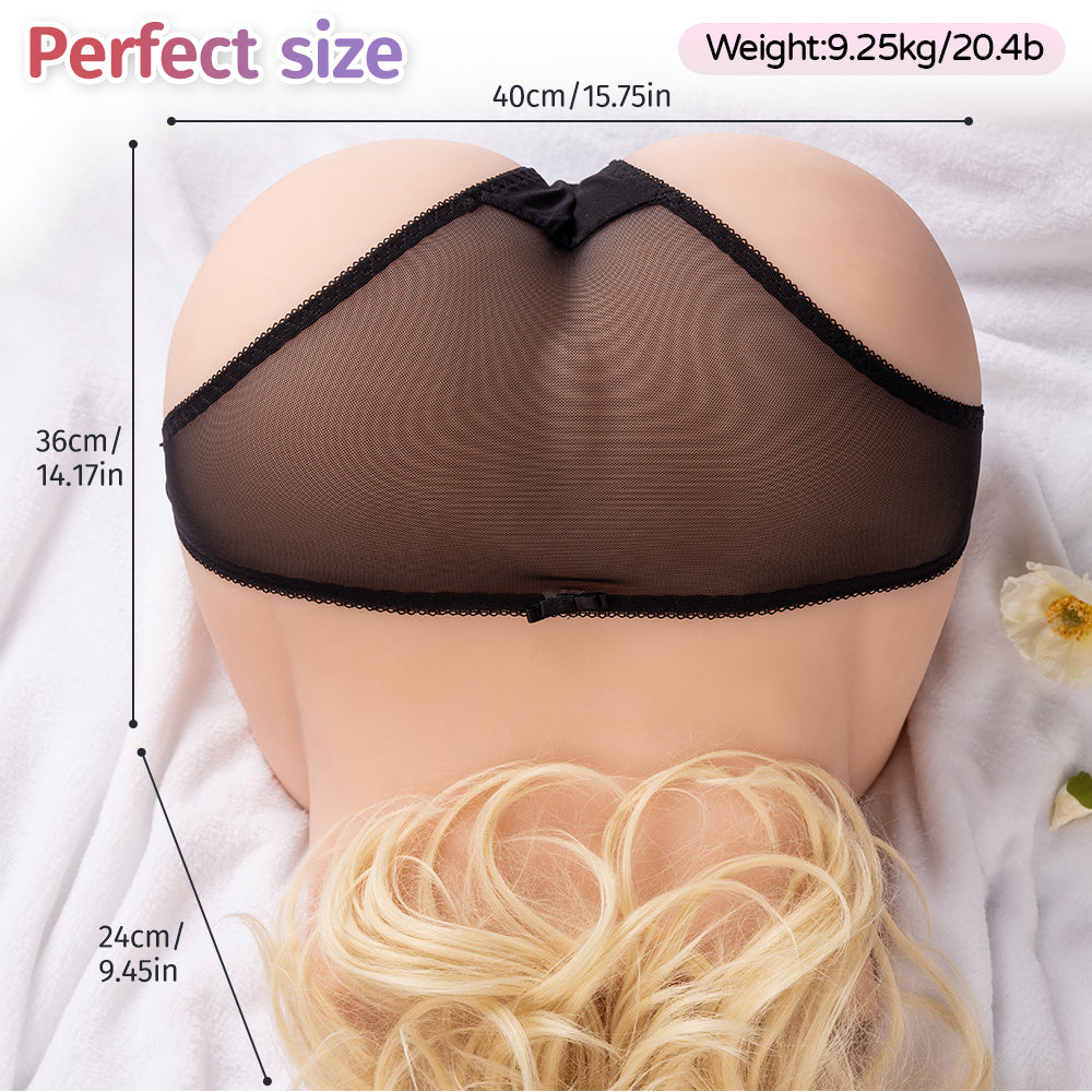 US Stock | XISE Lifelike Huge Butt Sex Doll Torso Male Masturbator - JWB
