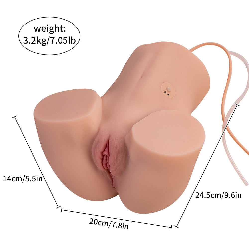 US Stock | XISE Remote Control Sucking Vibrating Butt Sex Doll Torso Male Masturbator - Sonia
