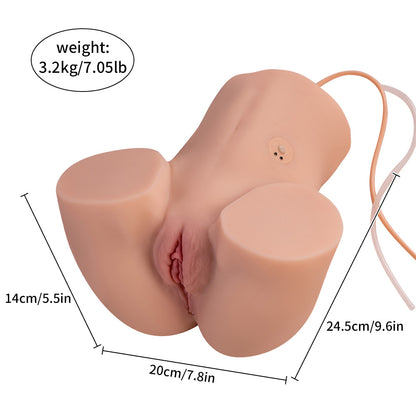 US Stock | XISE Remote Control Sucking Vibrating Butt Sex Doll Torso Male Masturbator - Sonia