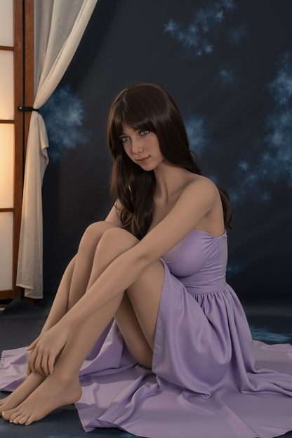 AIBEI Doll | 153cm 5ft Tan Skin Big Breast Lifelike Full Body TPE Sex Doll - Cindy