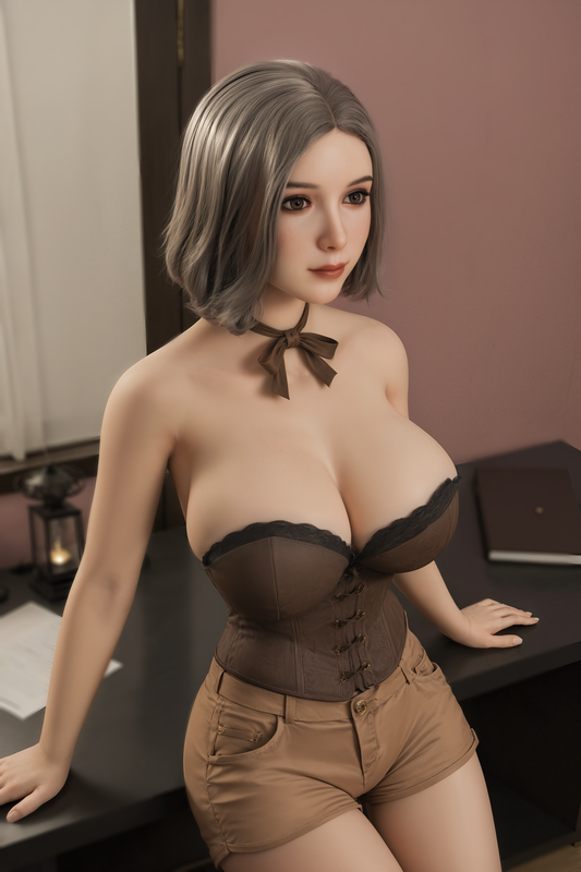 AIBEI Doll | 153cm 5ft BBW Chubby Hybrid Sex Doll with Silicone Head - Wendy