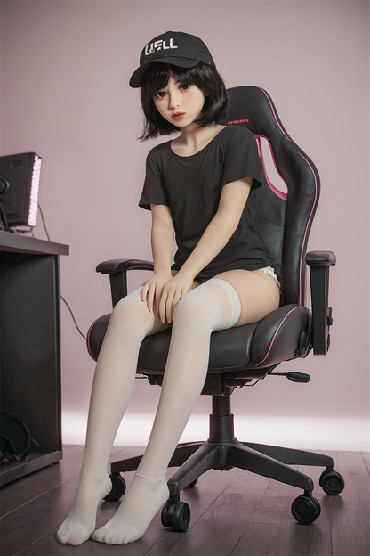 AIBEI Doll | 158cm 5ft2in Full Size Lifelike Asian Japanese Style Flat Chest Petite Body TPE Sex Doll - Suda