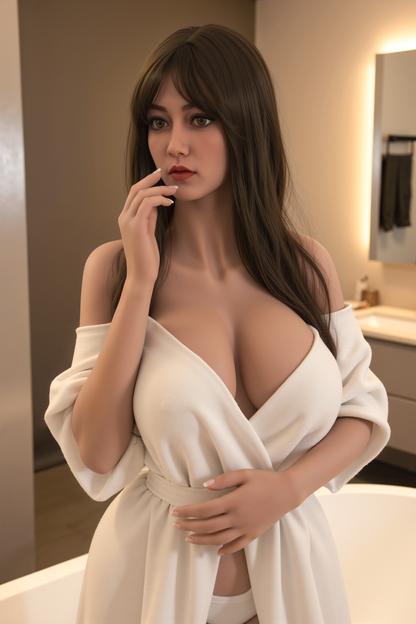AIBEI Doll | 153cm 5ft Ultra Soft Gel-filled Big Breast Lifelike Korean Curvey TPE Sex Doll - Alex