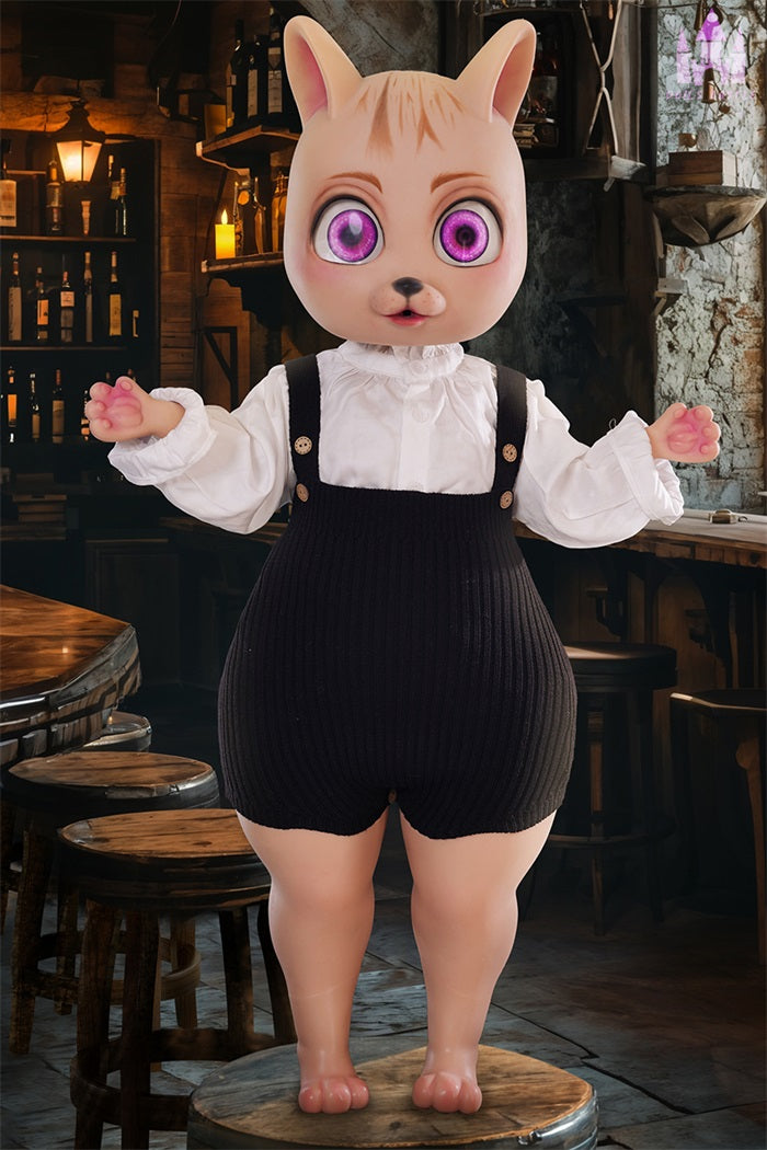 Dolls Castle Fantasy Bear Furry Silicone Sex Doll Animal-Inspired Collectible Yiff Animal Anthro Style - Bearrie