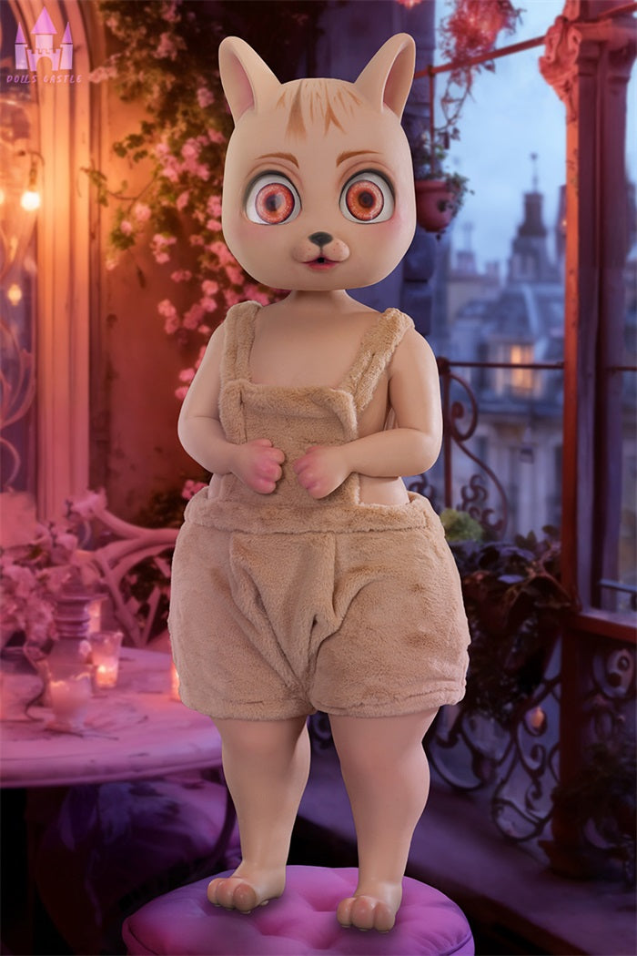 Dolls Castle Fantasy Bear Furry Silicone Sex Doll Animal-Inspired Collectible Yiff Animal Anthro Style - Bearrie