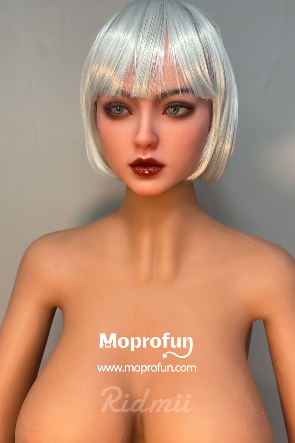 RIDMII Doll US Stock | 161cm 5ft3in Full Body Big Tits Hybrid Sex Doll with Soft ROS Silicone Head - Danica