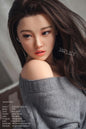USA Stock Jarliet Doll | 150cm 4ft11in White Skin Asian Chinese Woman Hybrid Adult Love Doll with ROS Silicone Head - Shuyi