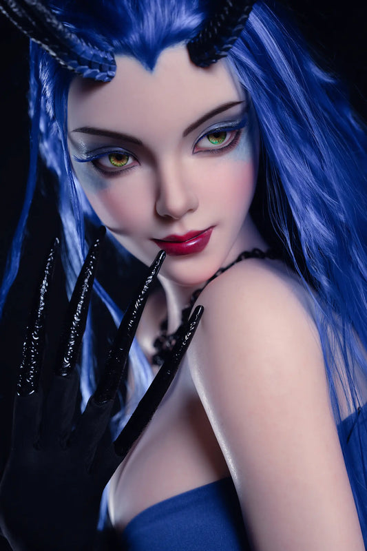 Rosretty Doll | 164cm 5ft5in Sexy Korean Cosplay Adult Silicone Doll with Hard Silicone Head - Ailee