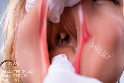 Jarliet Doll | 5ft5in/165cm Blonde Hair Light Tan TPE Sex Doll - Misaki