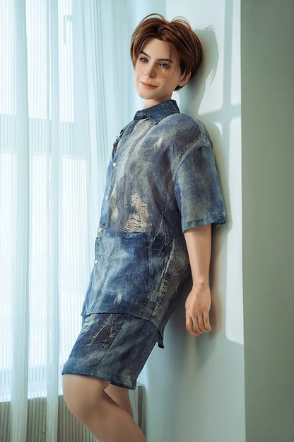 SY Doll | 160cm 5ft3in Handsome Sexy Asian Korean Man Real Full Silicone Sex Doll with Implanted Hair – Joon