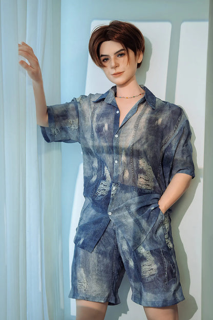 SY Doll | 160cm 5ft3in Handsome Sexy Asian Korean Man Real Full Silicone Sex Doll with Implanted Hair – Joon