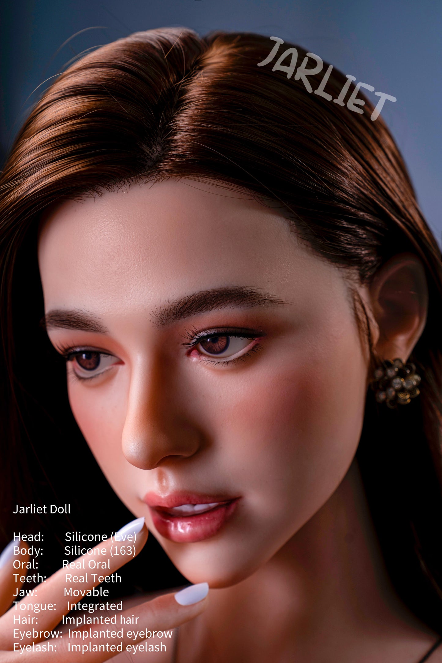Jarliet Doll | 5ft4in 163cm Realistic Korean Girl ROS Silicone Head Hybrid Sex Doll - Eve