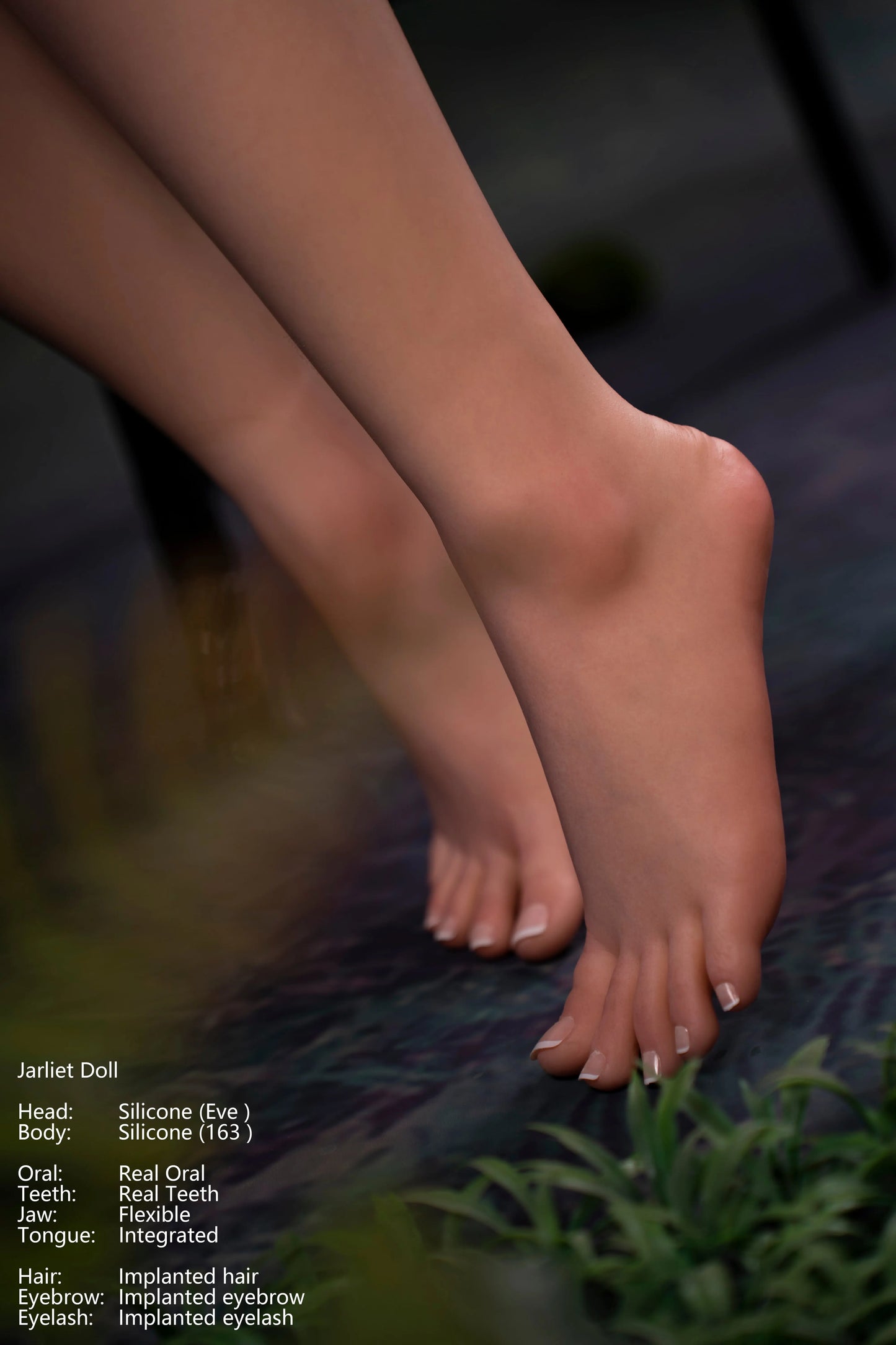 Jarliet Doll | 163cm 5ft5in Blowjob Sex Korean Silicone Adult Love Doll with Real Oral Silicone Head - Eve