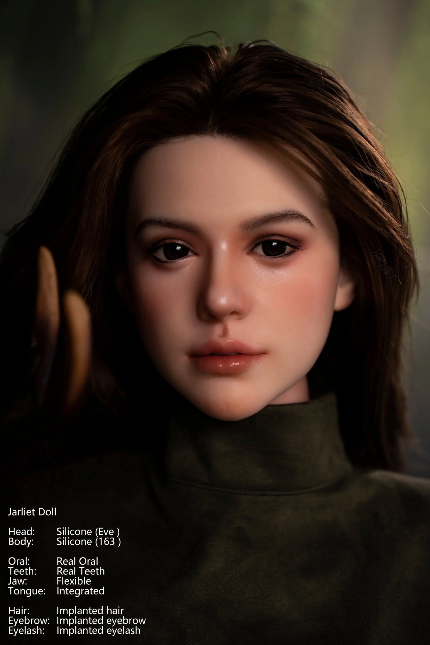 Jarliet Doll | 163cm 5ft5in Blowjob Sex Korean Silicone Adult Love Doll with Real Oral Silicone Head - Eve