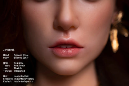 AI Voice Chat Robot Doll | 5ft5in Slim Body Mature Woman Silicone Adult Love Doll & Real Oral Silicone Head - Ena