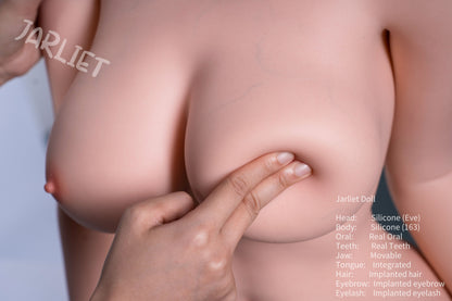 Jarliet Doll | 5ft4in 163cm Realistic Korean Girl ROS Silicone Head Hybrid Sex Doll - Eve