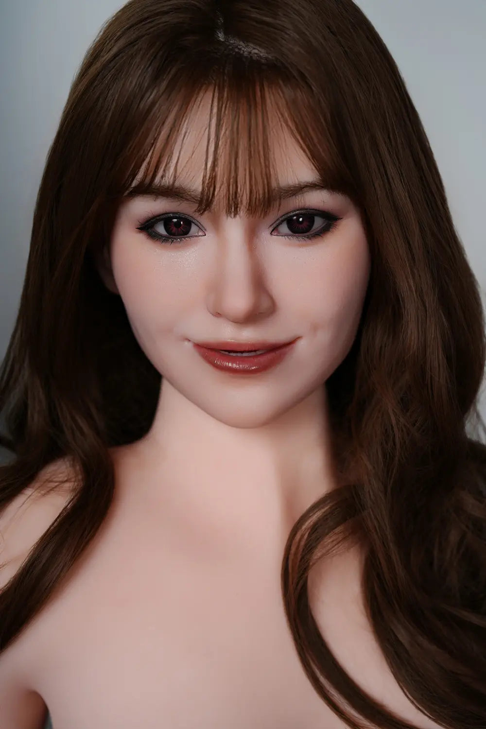 US Stock | JX Doll 158cm 5ft2in H Cup Mature Women Adult Hybrid Sex Doll with Real ROS Silicone Head - Lillian