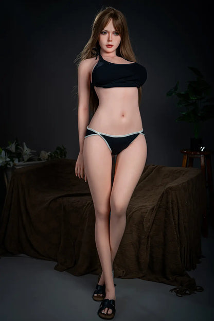 Galaxy Dolls US Stock | 5ft3in Korean Woman White Skin Big Breast TPE Sex Doll for Oral Anal Vagina Sex - PI