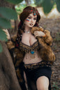 Rosretty Doll | 164cm 5ft45in Gypsy Style Realistic Full Silicone Sex Doll with Hard Silicone Head - Hani