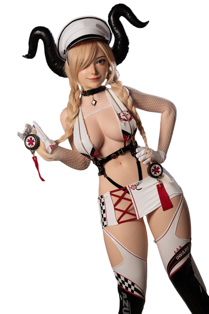 Rosretty Doll | 164cm 5ft45in Full Size Devil Cosplay Anime Style Full Silicone Adult Love Doll - Milli