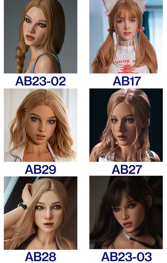 AIBEI Doll | Removable Single ROS Real Oral Silicone Head for Full Size Sex Dolls