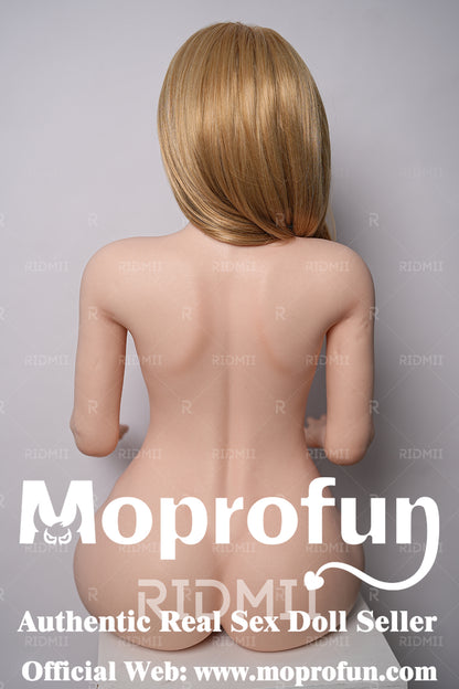 RIDMII Doll | 5ft3in Real Full Size Gold Hair Sexy Slim Body Silicone Adult Doll - Soraya