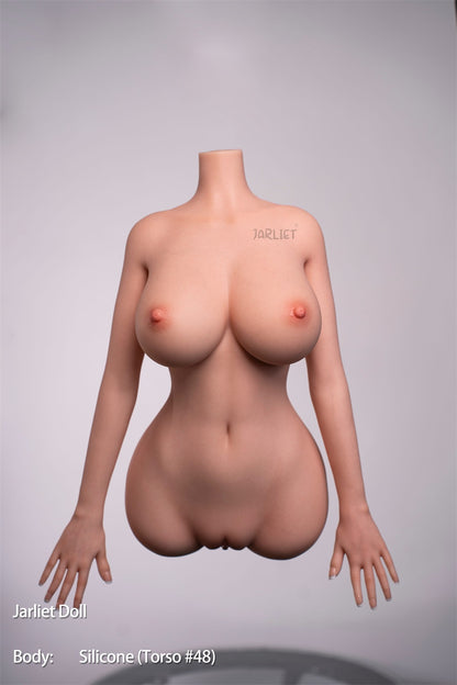 Jarliet Doll | Half Body High Quality Lifelike Silicone Torso Adult Doll & Gel Boobs - #48