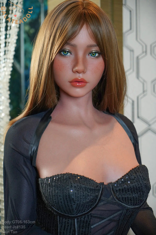 Galatea Doll | 163cm 5ft4in Tan Skin Korean Woman Full Silicone Real Adult Doll & Real Oral Silicone Head - Jiyen