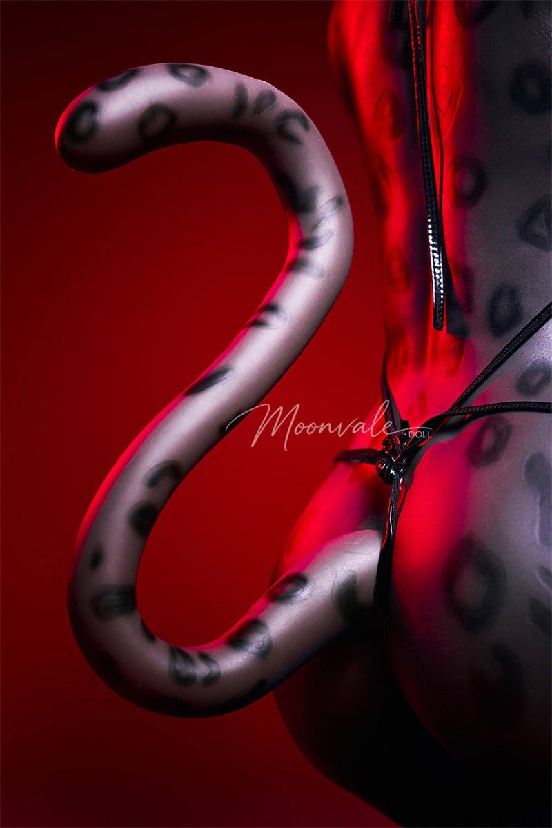 Moonvale Doll 5ft5in Furry Yiff Anthropomorphic Leopard Cat BBW Fantasy Silicone Adult Doll - Velara