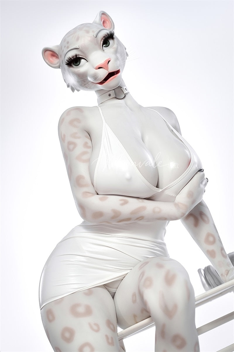 Moonvale Doll 5ft5in Moonvale 5ft5in Furry Leopard Cat Silicone Adult Doll Anthropomorphic Yiff Fantasy Doll - Velera
